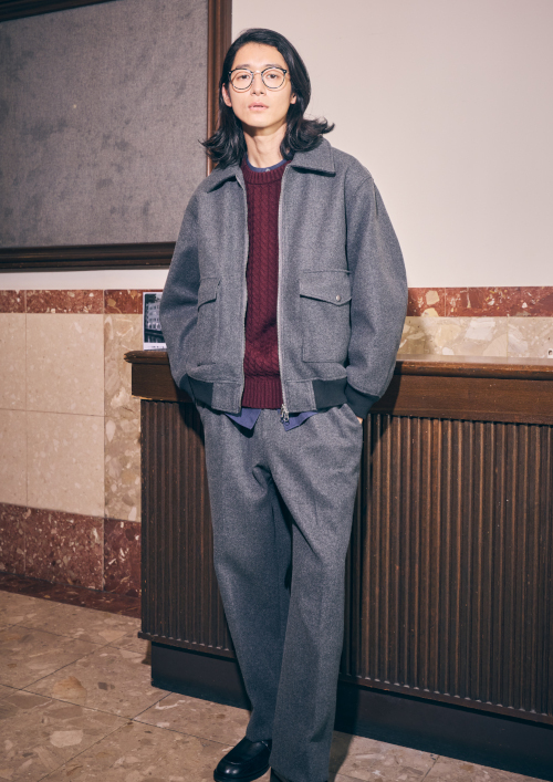 トラディショナルミリタリーブルゾン