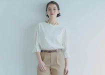【接触冷感】<br>キャンディスリーブ カットソー★