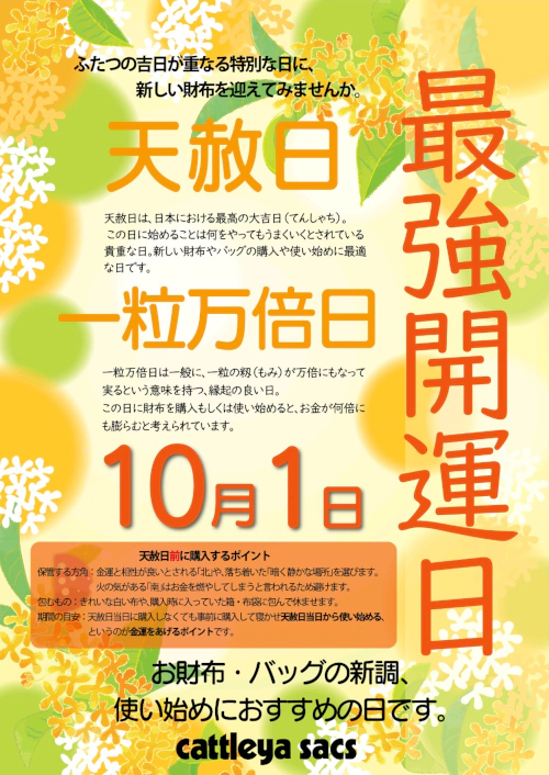 最強開運日